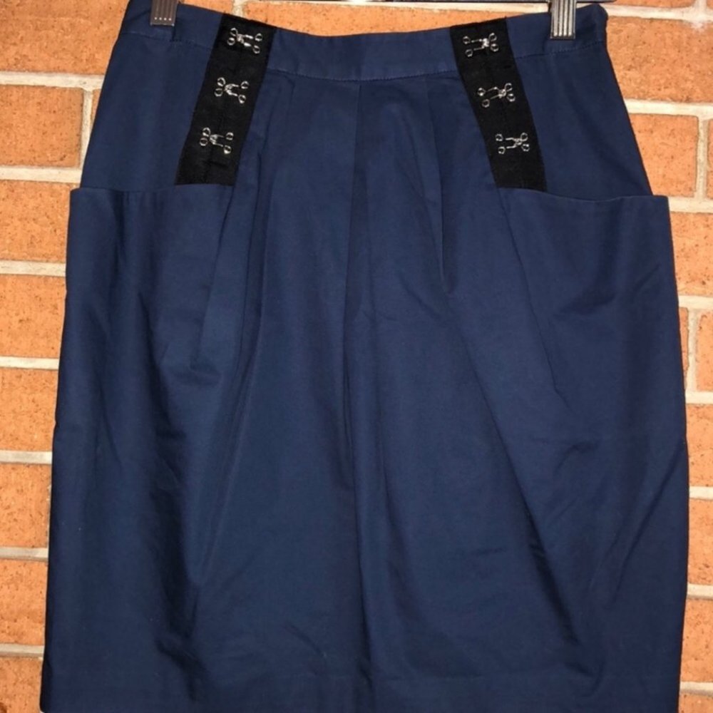 💙3.1 PHILLIP LIM 💙EYE AND HOOK PANELED SKIRT💙